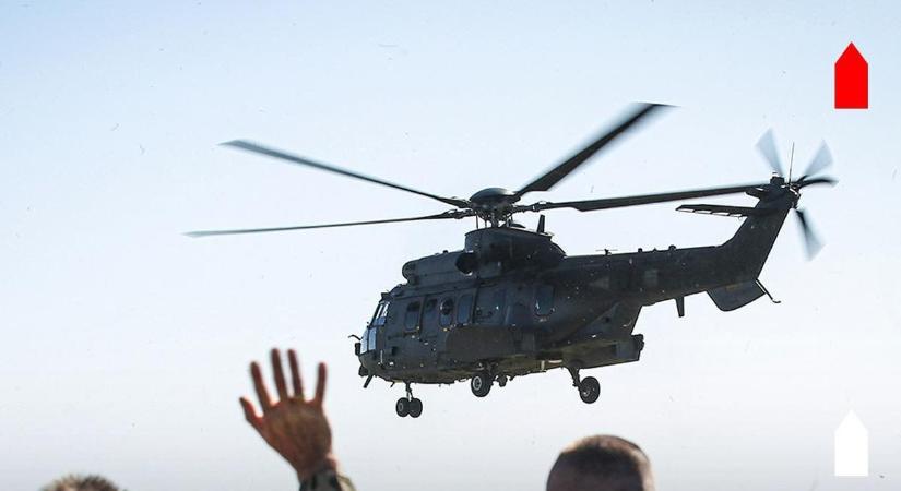 Felszálltak a Honvédség helikopterei – azonnal indulniuk kellett