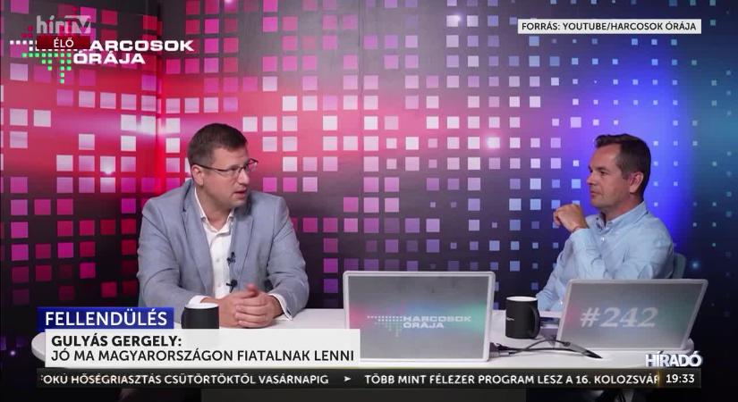 Gulyás Gergely - Sokkal jobb helyzetben vannak ma a fiatalok mint 15-20 évvel ezelőtt  videó