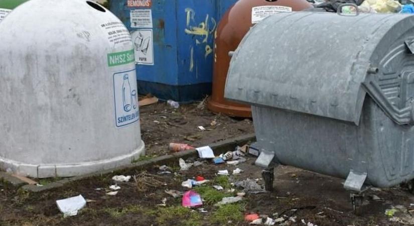 Súlyos szemétügy borzolja a városrészben élők kedélyét