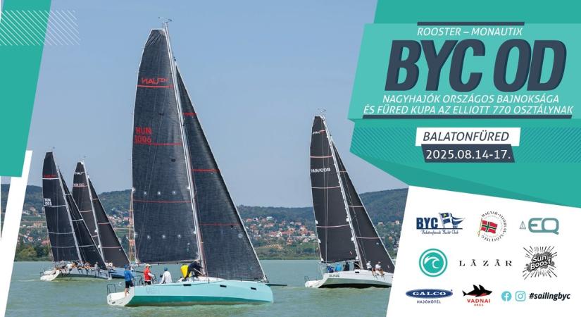Idén nyáron ismét rangos vitorlás eseménynek ad otthont a Balatonfüredi Yacht Club!