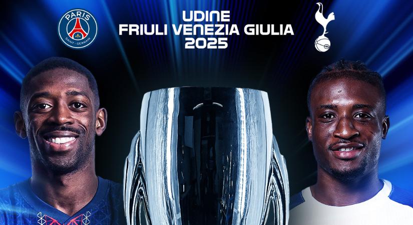 Élő: PSG–Tottenham az UEFA Szuperkupáért