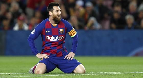 Messi először kapott pirosat a Barcelona nagycsapatában, akár 12 meccsre is eltilthatják
