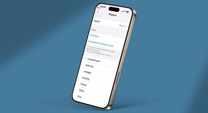 Egyedi csengőhang beállítása iOS 26 alatt, bármilyen zenéből vagy hangból