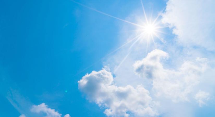 Folytatódik a forró időjárás, elképesztően meleg időnk lesz