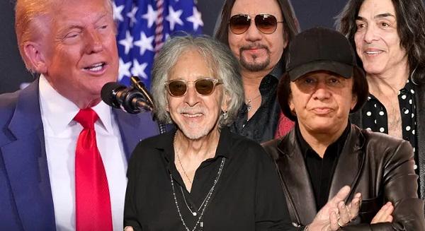 Díjat kapnak a KISS klasszikus felállásának tagjai Donald Trump-tól