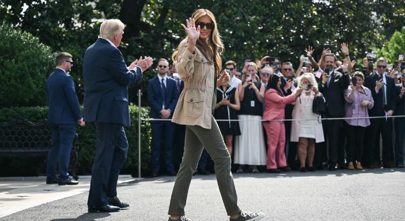 Indulhat a harc: Melania Trump beperelte Joe Biden fiát