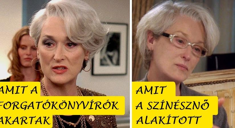 11 alkotás, melyekben a színészek eltértek a forgatókönyvtől, és ezáltal sokkal jobb lett a végeredmény