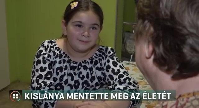 Nyolcéves kislány mentette meg édesanyja életét