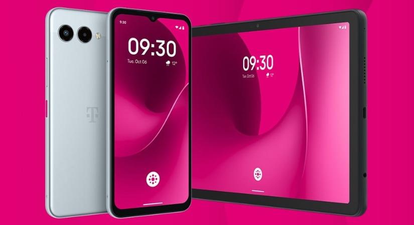 Olcsó mobillal és tablettel jött ki a Telekom, ezekbe már beépítették nemcsak az 5G-t, hanem az MI-t is