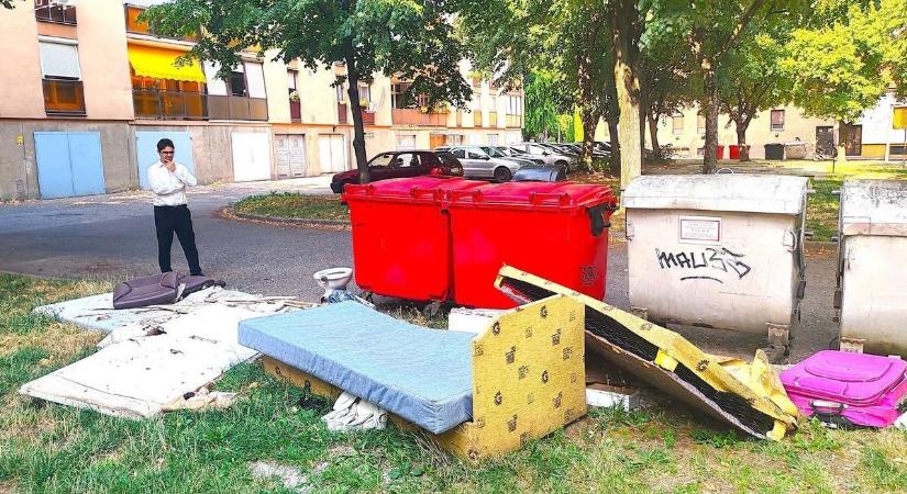 A szemétkupac nő, a türelem fogy – a képviselő vadkamerával vadászna a szemetelőkre