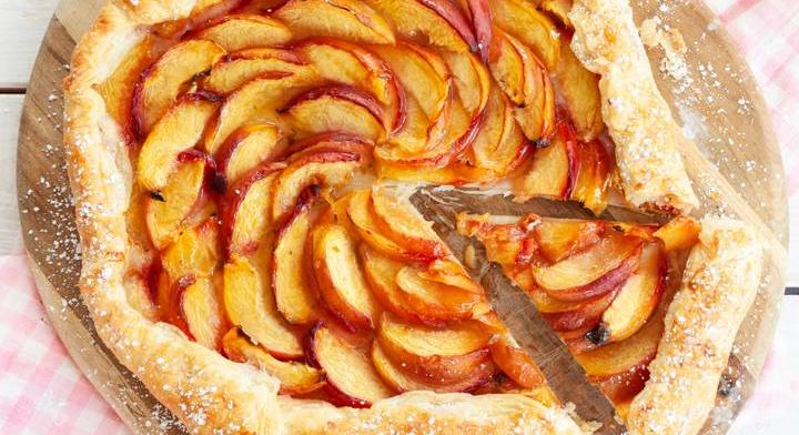 A nyár íze egy rusztikus süteményben: isteni nektarinos galette