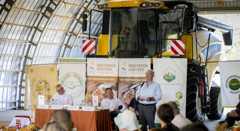 A gazdák megfeszített munkája van az idei kenyér mögött