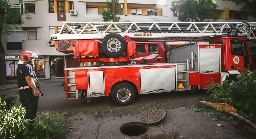 Aknába esett egy férfi Pécsett – eszméletét vesztette