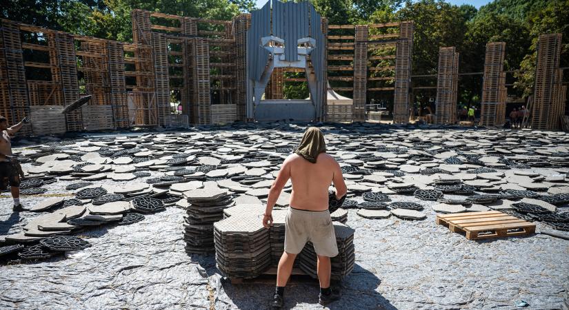 Belógtunk a bontás alatt álló Sziget fesztivál területére: mindenre számítottunk, csak erre nem