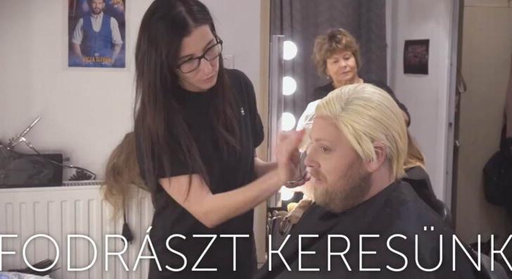 Fodrászt keres az Örkény Színház
