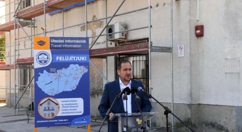 Elindult a MÁV 15 milliárd forintos állomásmegújítási programja