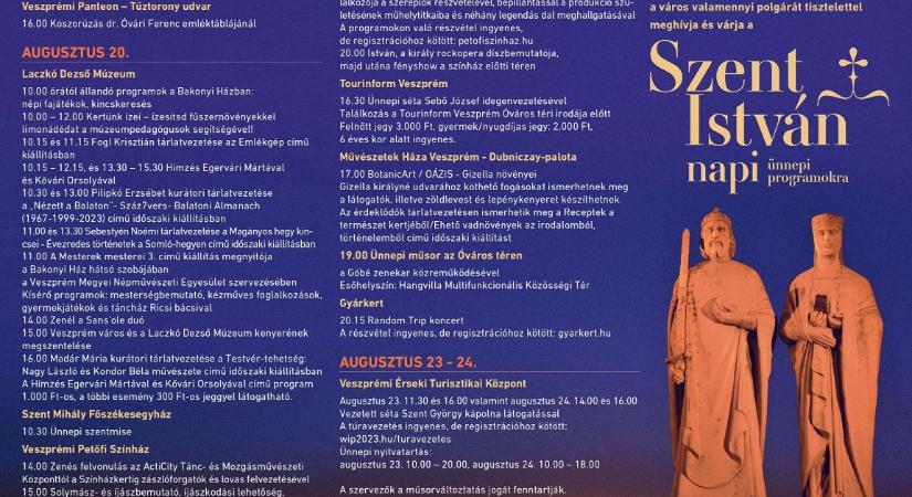 Szent István-napi kavalkád Veszprémben (veol.hu)