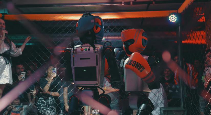 San Franciscóban megvalósították az igazi Harcosok Klubját, ahol humanoid robotok püfölik egymást
