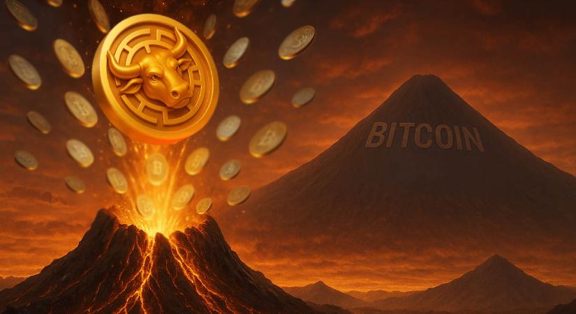 Egy új, 10 000%-os növekedésre képes coin tör előre a Bitcoin új történelmi csúcsa után