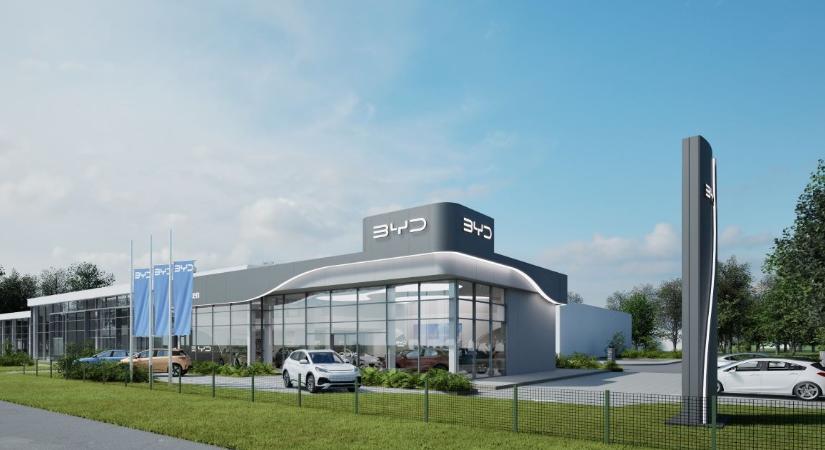 Kiemelt helyen nyit BYD szalont az AutoWallis