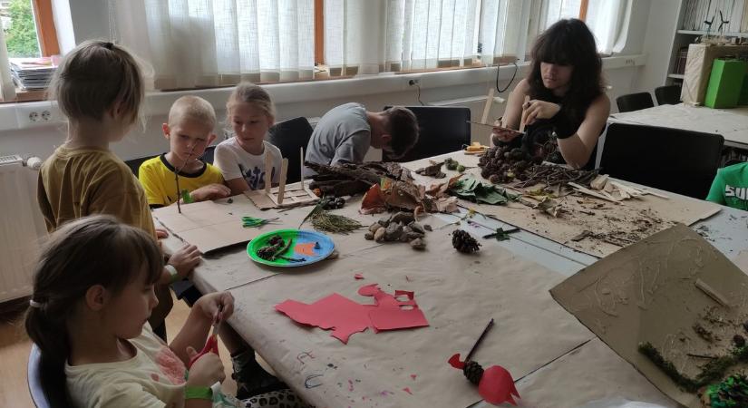 Gyerekek tervei alapján készül a fenntartható város - tábor a Soproni Egyetemen