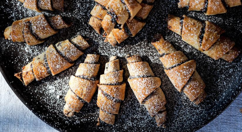 Szilvalekváros rugelach