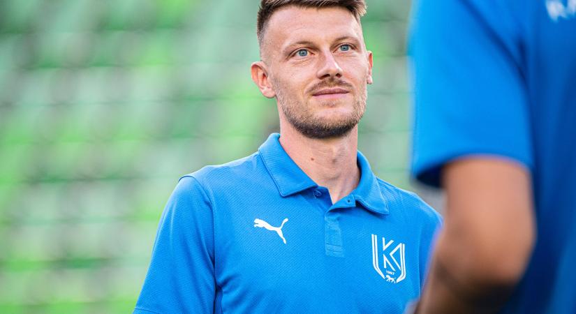 Nem ünnepelné a gólját a Diósgyőr ellen a Kazincbarcika játékosa