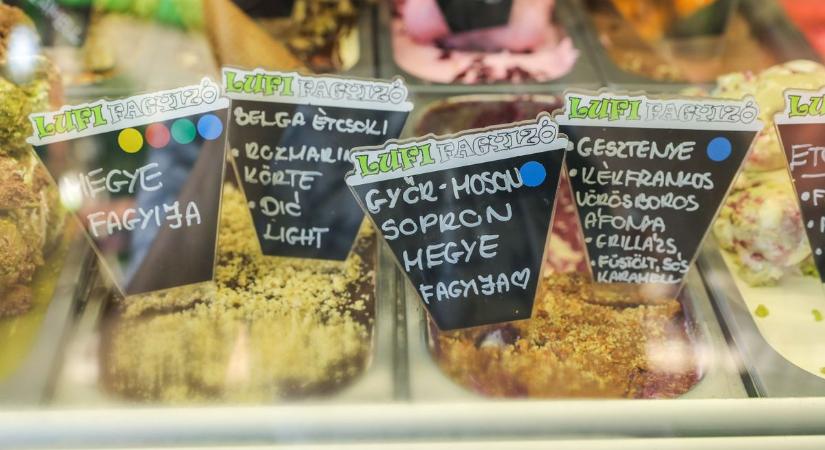 Megye Fagyija már a pultban - Kóstold meg Győr-Moson-Sopron ízeit