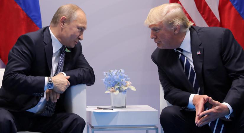 Trump 75 százalékra tippeli a pénteki amerikai-orosz csúcstalálkozó eredményességét