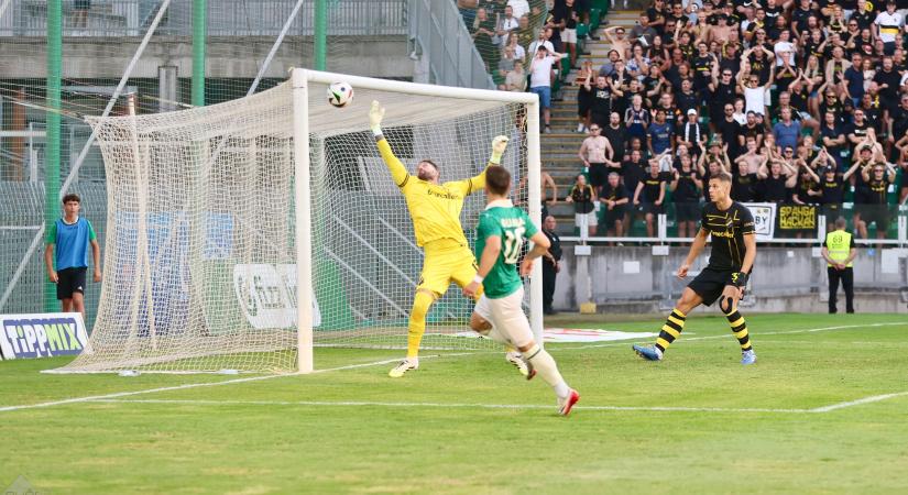 Félidőben vezet az ETO! – VIDEÓN A GÓL!