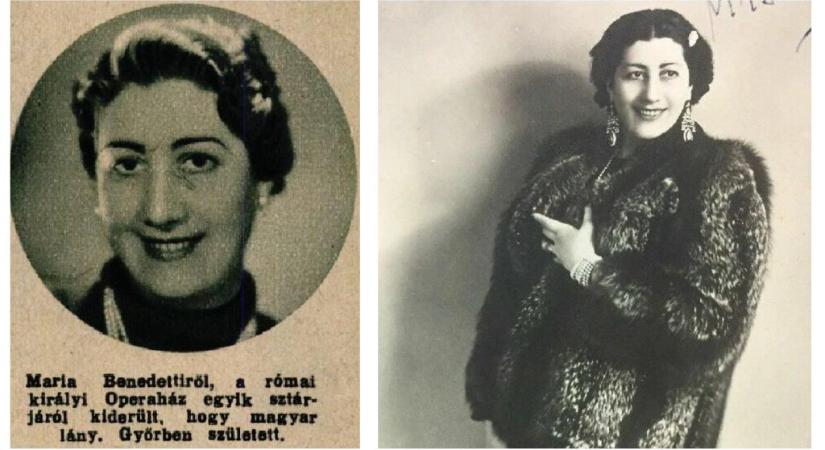 Benedetti Mária, az operaénekesnő, aki Győrből indulva hódította meg a világ legfontosabb színpadait