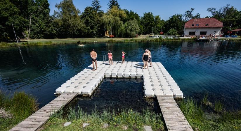 Fotókon a természet csodája, ezt még a helyiek se tudják az egyik legszebb magyar strandról