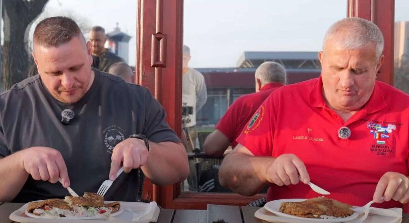 Újabb szenzáció Nyíregyházán: óriás gyros evő versenyt rendeznek! A világ legerősebb családja csap össze!