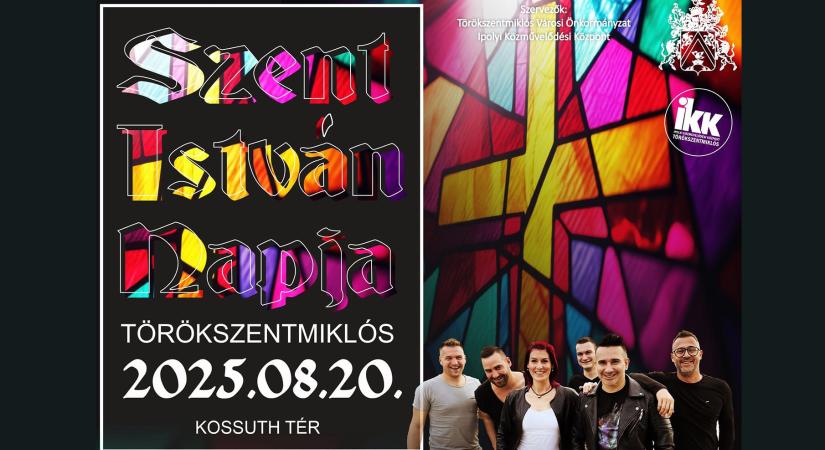 Ünnepeljünk együtt! – Szent István Napja Törökszentmiklóson
