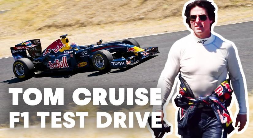 Az megvan, amikor Tom Cruise F1-es autót vezetett?