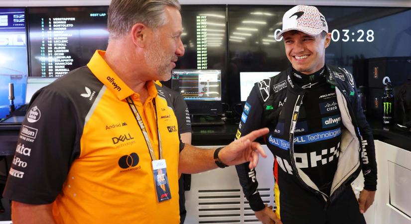 A McLaren-vezér szerint már nem igaz az, hogy Norris nem tud a pole-ból nyerni