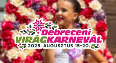 Debreceni Virágkarnevál, 2025. augusztus 15-20.