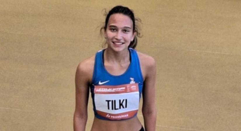 A fiatal nyíregyházi atléta megvilantotta tehetségét