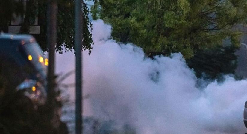 Tévesen hívták a tűzoltókat a titokzatos füst miatt Győr-Moson-Sopronban