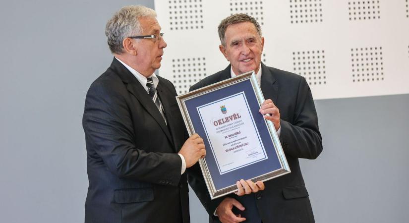 Győr-Moson-Sopron díszpolgára lett az okleveles erdőmérnök
