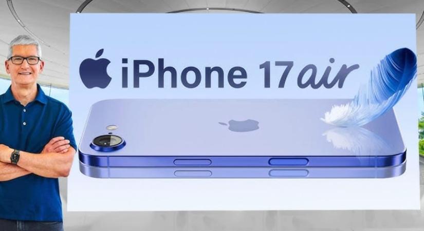 Jöhet egy szupervékony iPhone. De mekkora képernyőt kap az iPhone 17 Air?