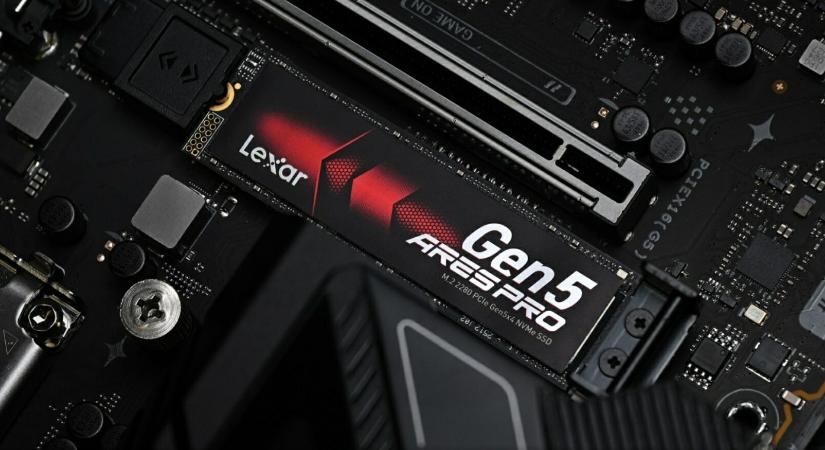 Zászlóshajót avatott a Lexar SSD-kben utazó divíziója
