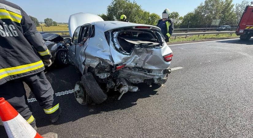 Súlyos baleset az M3-as autópályán - hatalmas a dugó!