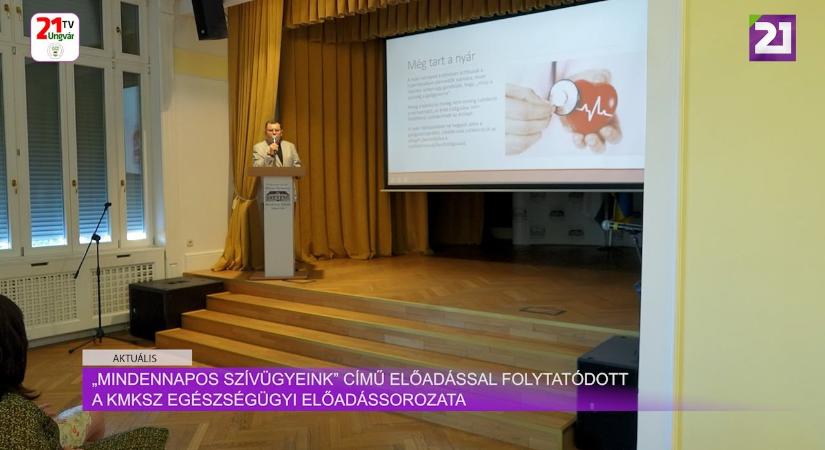 Aktuális(2025.08.15) „Mindennapos szívügyeink” című előadással folytatódott a KMKSZ egészségügyi előadássorozata (videó)