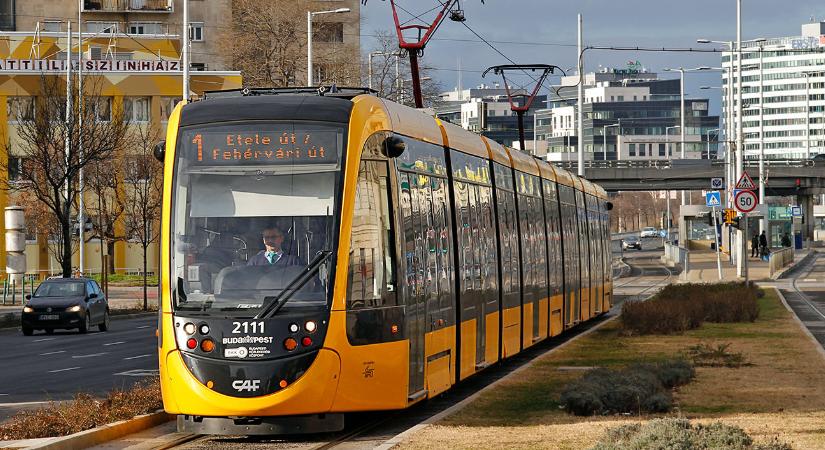 Forgalomkorlátozás várható a főváros egyes villamosvonalain