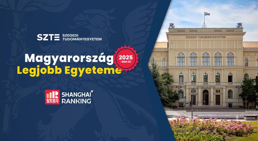 Az SZTE ismét Magyarország legjobb egyeteme az ARWU rangsorban