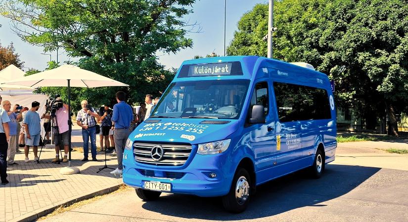 Itt a busz, ami akkor jön, amikor szeretnéd