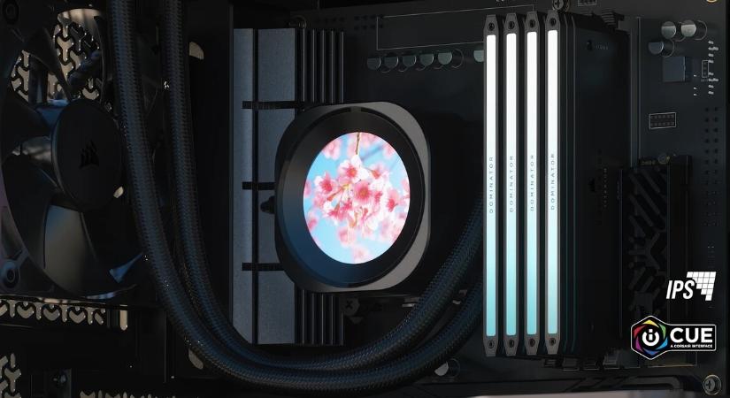 Megjöttek a Corsair Nautilus RS LCD sorozatú, készre szerelt vízhűtései