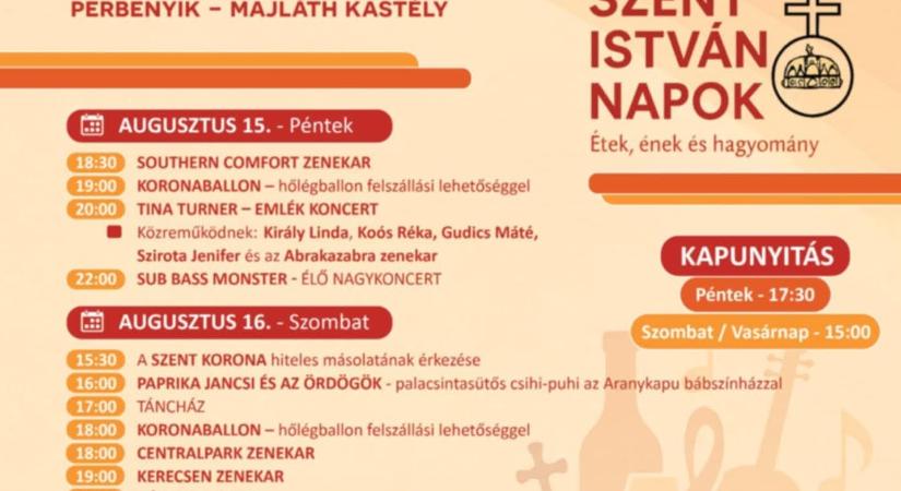 Hagyomány, zene és közösség a perbenyiki Szent István-napi rendezvénysorozat részeként
