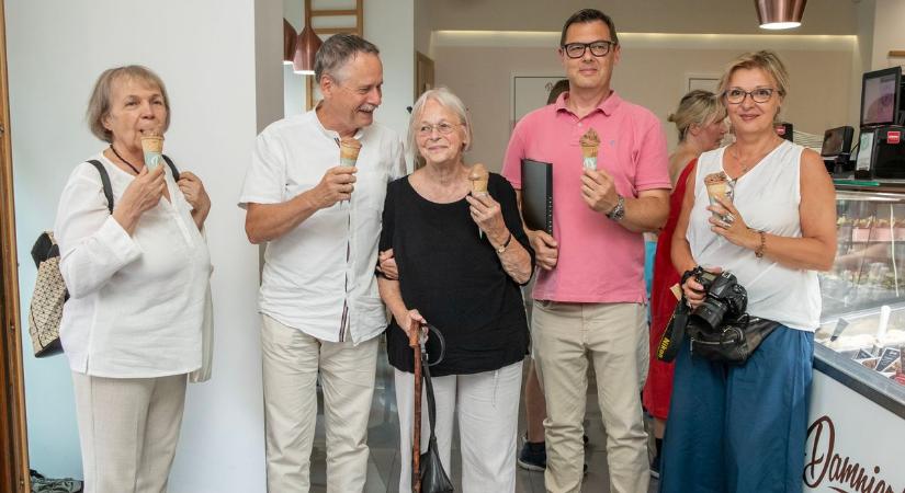 A hat legkedveltebb Damniczki-fagyi egyike